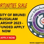 University of Brunei Darussalam Scholarship 2023 - Fully Funded Apply Now