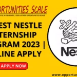 Latest Nestle Internship Program 2023 | Online Apply