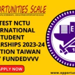 Latest NCTU International Student Scholarships 2023-24 - Location Taiwan Fully Funded