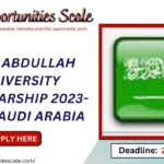 King Abdullah University Scholarship 2023-24 in Saudi Arabia