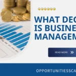 What degree is business management?