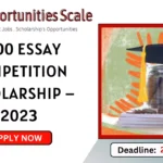 $500 ESSAY COMPETITION SCHOLARSHIP-APPLY NOW