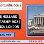 Denys Holland Scholarship