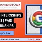 Google Internships 2023