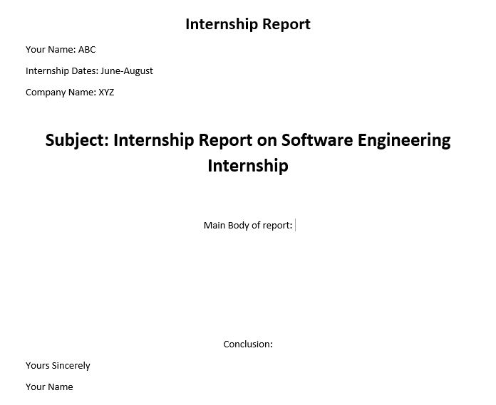 Guide: How to Make an Internship Report After Completing an Internship 2 Conclusion