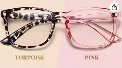 Best Blue Light Blocking Glasses of 2023 5 livho 2 Pack Blue Light Blocking Glasses, Computer Reading/Gaming/TV/Phones Glasses for Women Men