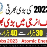PAEC Jobs 2023 - Atomic Energy Jobs Online Apply