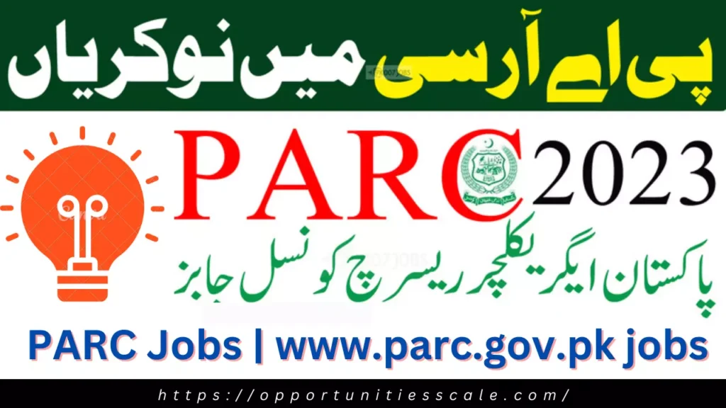 Latest PARC Jobs 2023 | www.parc.gov.pk jobs 1 PARC Jobs
