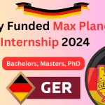 Fully Funded Max Planck Internship 2024