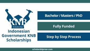 KNB Scholarships By Indonesian Government 1 Indonesian Government KNB Scholarships