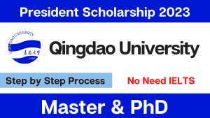Qingdao University Scholarship 2023