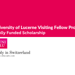 University Of Lucerne Visiting Fellow Program