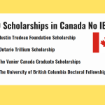 PhD Scholarships in Canada 2024 No IELTS Required